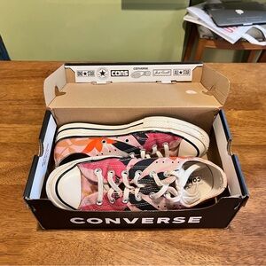 Floral Print Converse All Stars